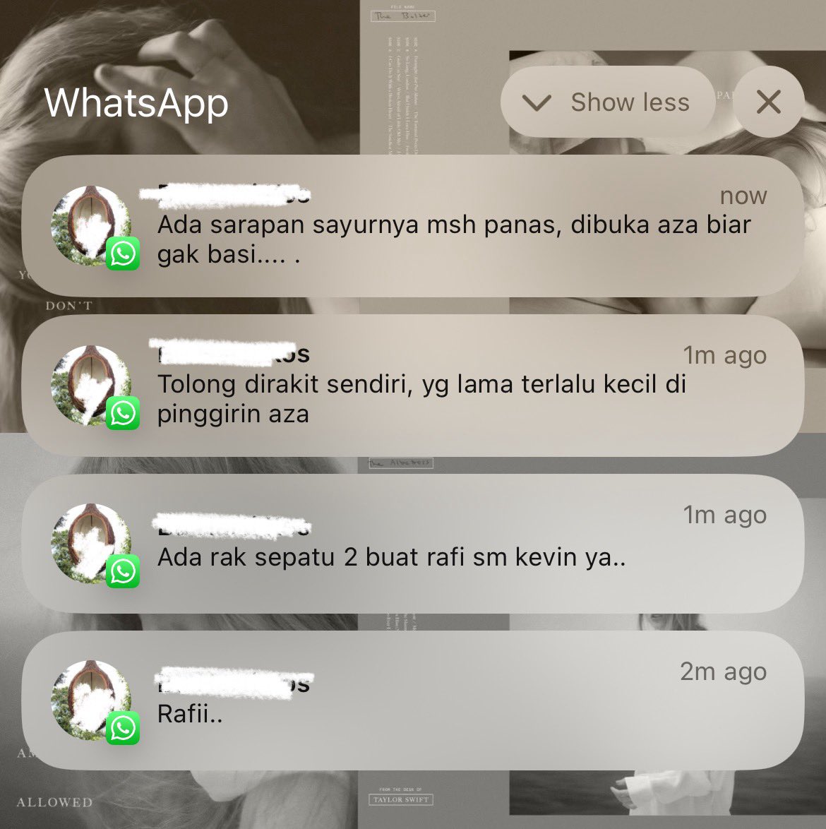 gue udah curiga dari kemaren, emang ternyata buat gue… kayanya ibu kosan ngeh rak sepatu gue udah ga cukup 🙂‍↔️