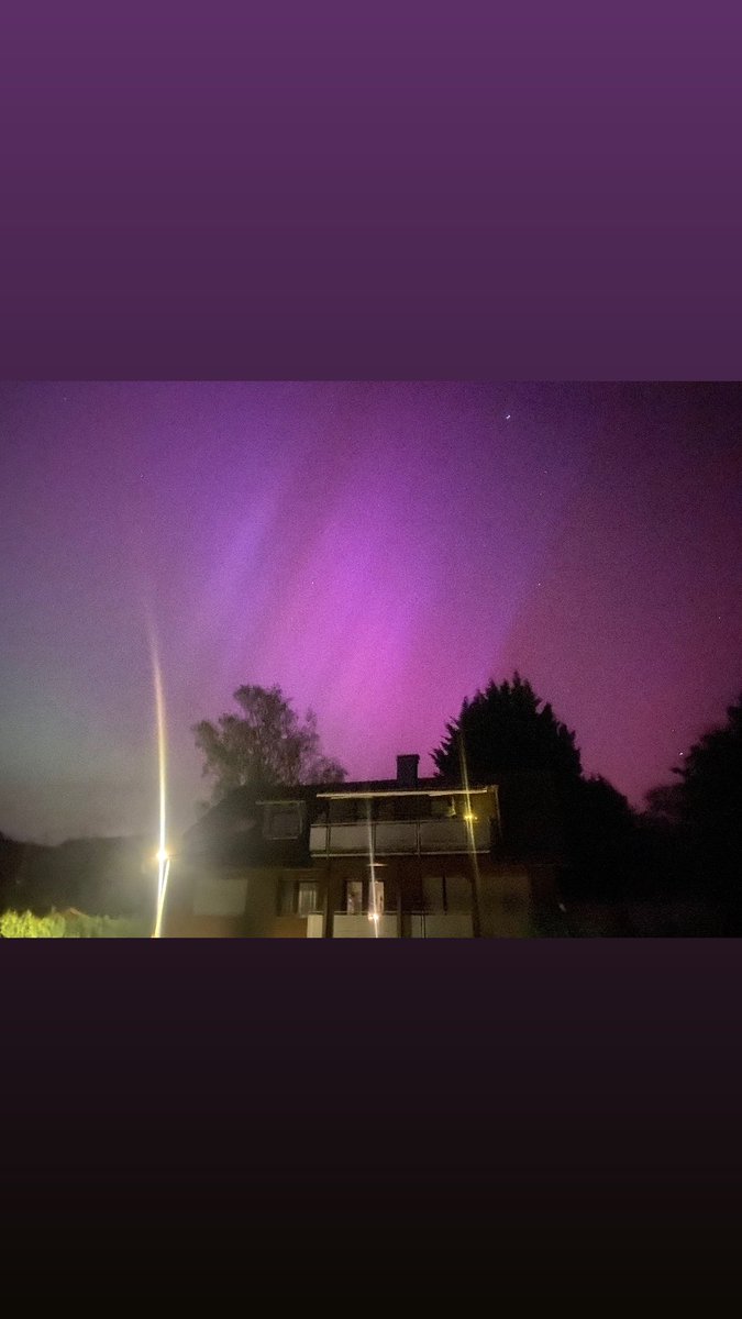 Polarlichter in Deutschland 😍 ein Traum ❤️ #polarlichter