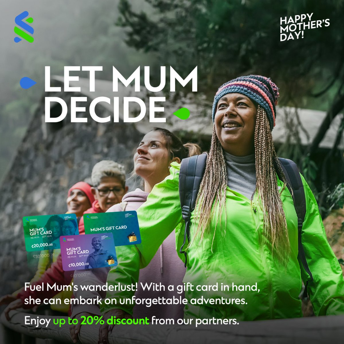 Give Mom the gift of a lifetime – freedom to choose the perfect gift for herself this Mother’s Day. Customize a gift card for your mom. Load it with cash from your account. Let her spend as she wants with discounts from our alliance partners too. #MayForMoms #LetMomDecide