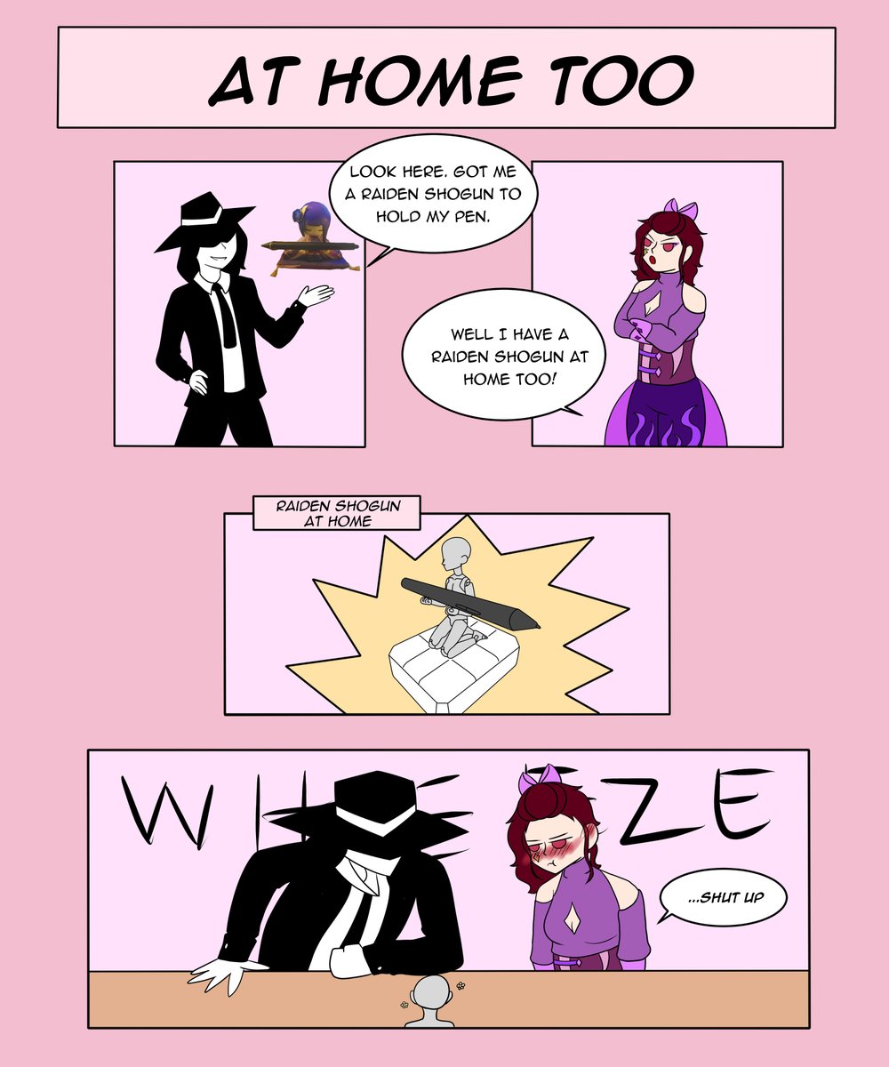 I have one too! just not the pretty version....comic I made for one of mi and @SimaouneArt! One of the funniest convos we had.
#comic #minicomic #art #digitalart #illustration