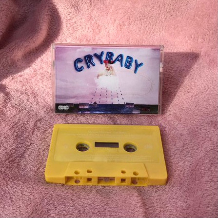 Cry Baby yellow cassette