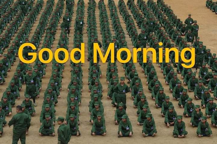 Good morning of my friends

We love Arakan Army