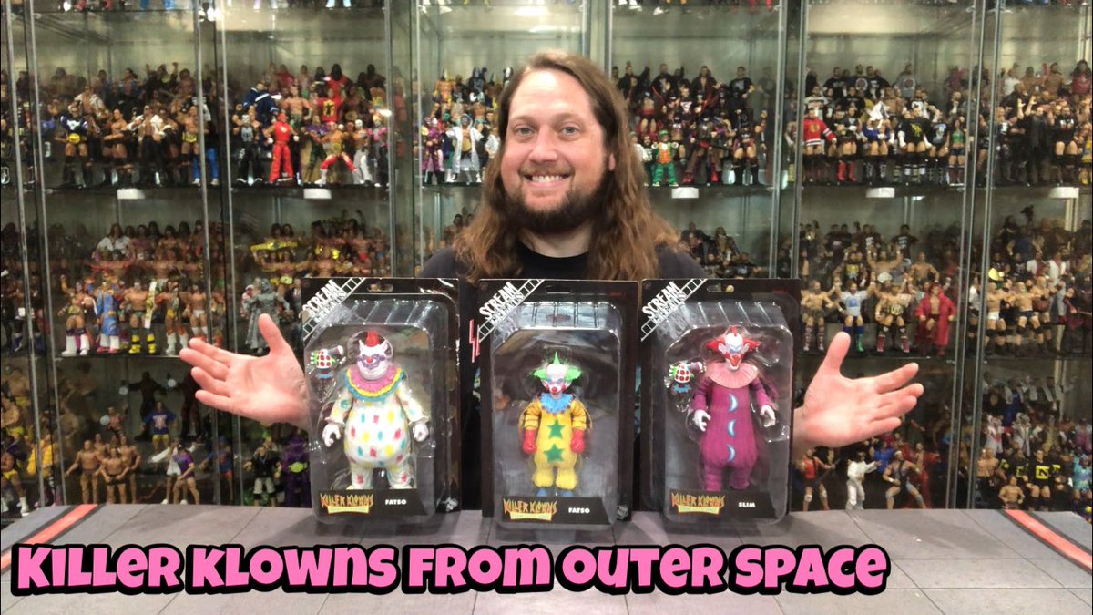 Killer Klowns From Outer Space Unboxing & Review! youtu.be/rbYKlKjB1Ok?si… #Toy #toyreview #ToyUnboxing #ScratchThatFigureItch #ShoutFactory #KillerClowns #Fatso #Slim #Shorty #toystagram #actionfigures #killerklownsfromouterspace