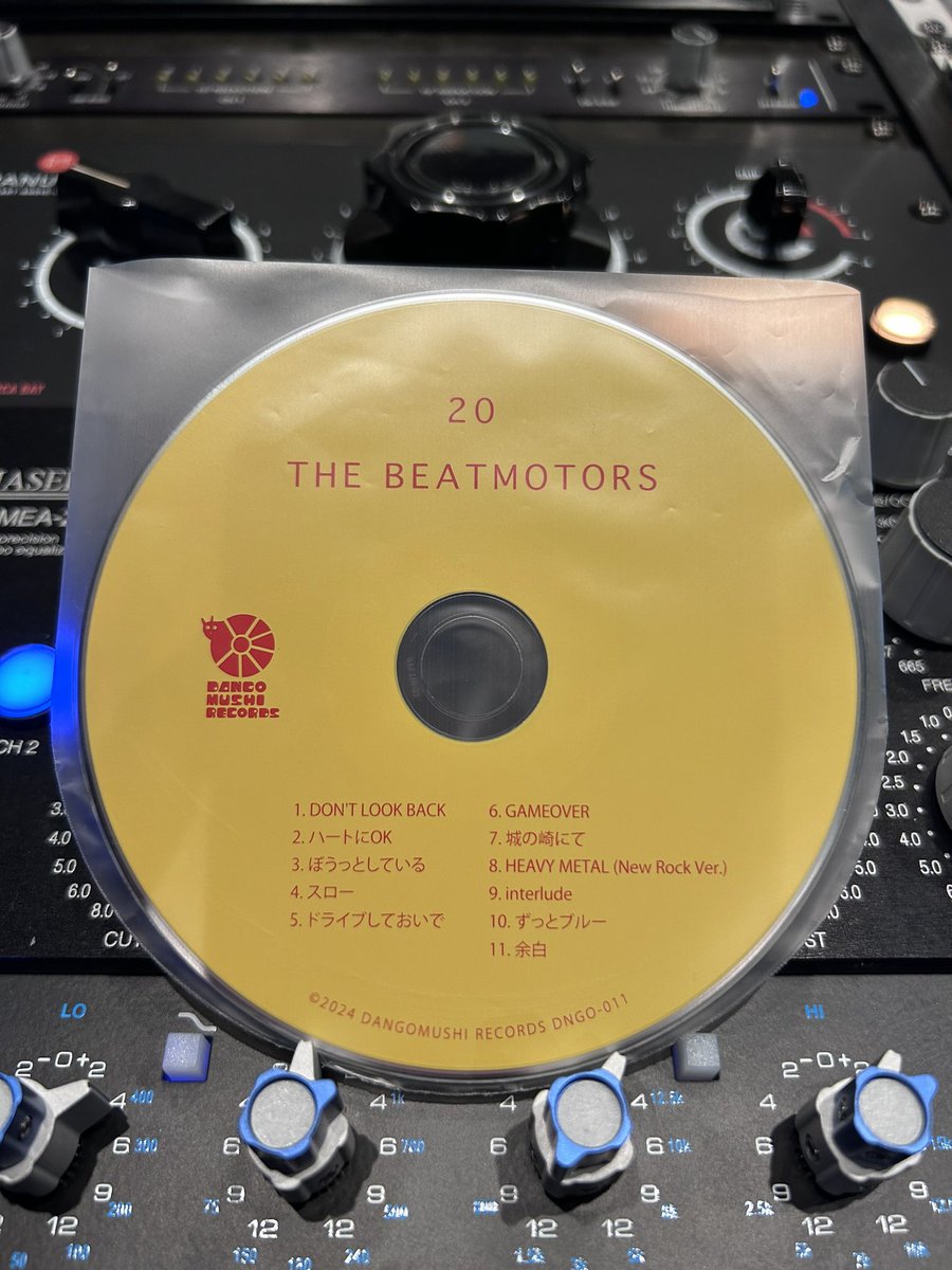 ザ・ビートモーターズ
NEW ALBUM
「20」
アナログLP
2024/4/26リリース！

#ザビートモーターズ #20 #newalbum #vinyl #cd #20thanniversary #tuckysmastering #mixerslab #analogdisccutting
