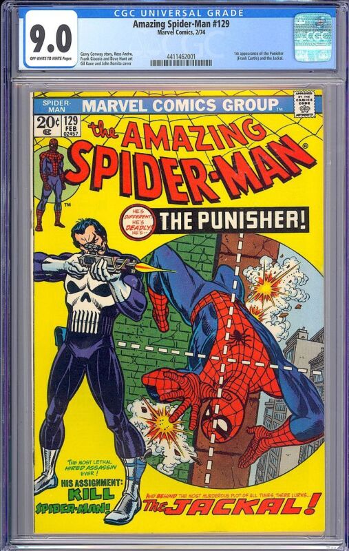 Amazing Spider-Man #129 High Grade 1st App. Punisher Marvel Comic 1974 CGC 9.0

Ends Mon 13th May @ 4:25am

ebay.com/itm/Amazing-Sp…

#ad #comics #marvelcomic #imagecomics #dccomics