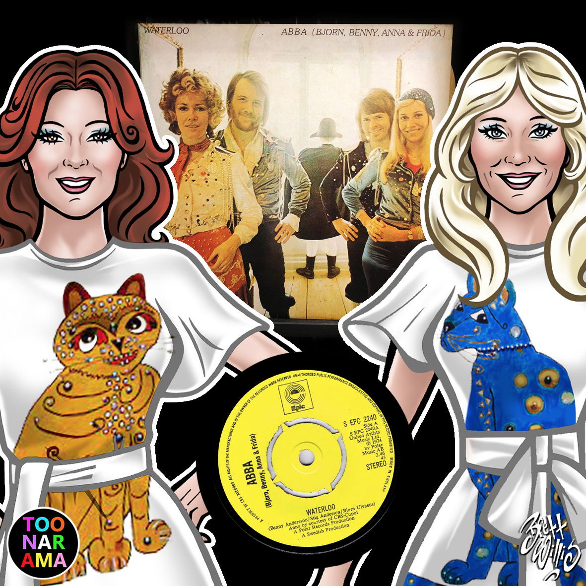 Celebrating INSPIRATIONAL MUSIC 'WATERLOO' - ABBA Released: March 4, 1974 Composed by Benny Andersson & Bjorn Ulvaeus Winner: 1974 Eurovision Song Contest 'Waterloo, promise to love you forever more' #waterloo #ABBA #EurovisionSongContest #Sweden #toonarama