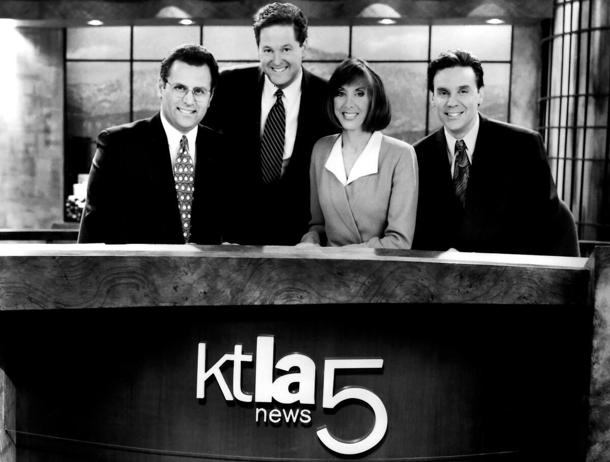 This was my morning news crew in the morning. They were amazing. @KTLA #SamRubin #RIPSamRubin