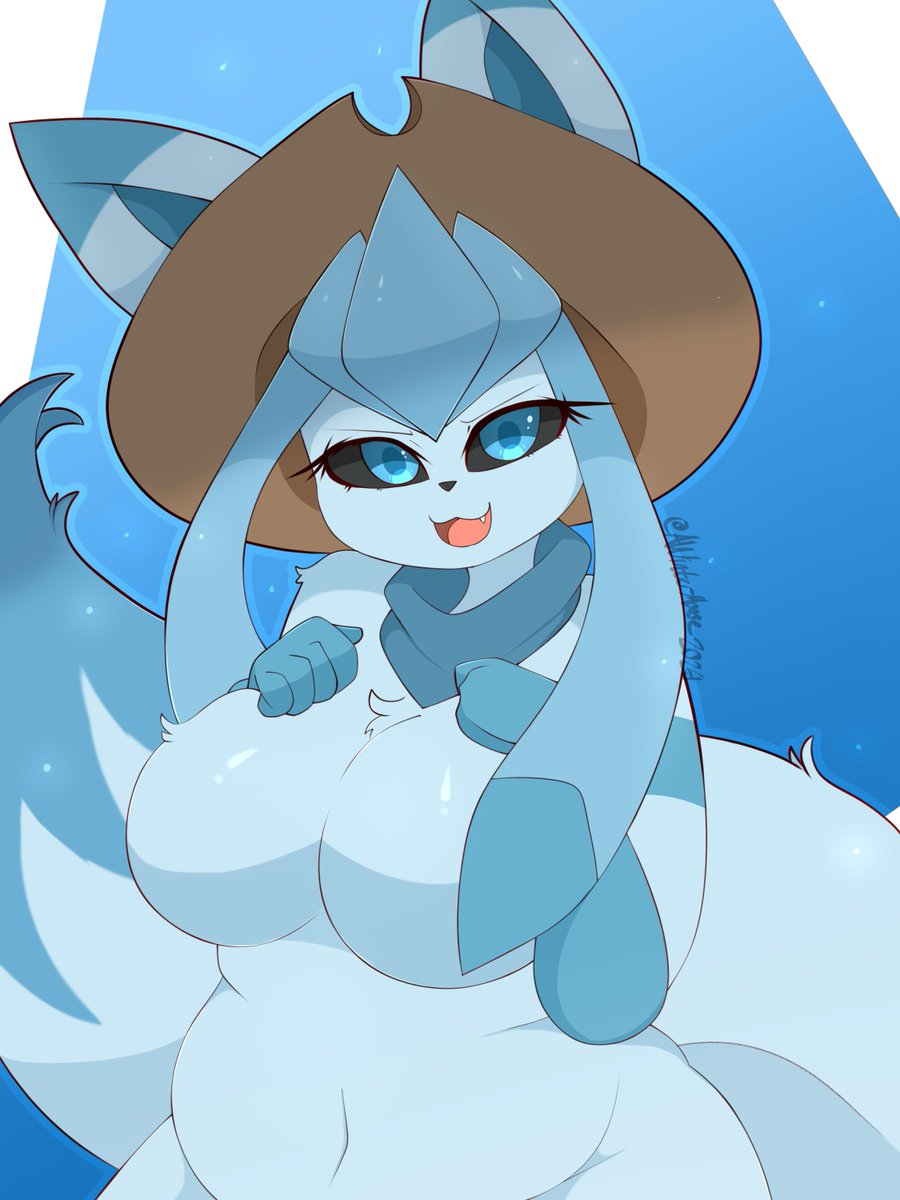It she! The Glace! Yippee Ki-Yay! Commission for @MickyPastaStash! ❄️