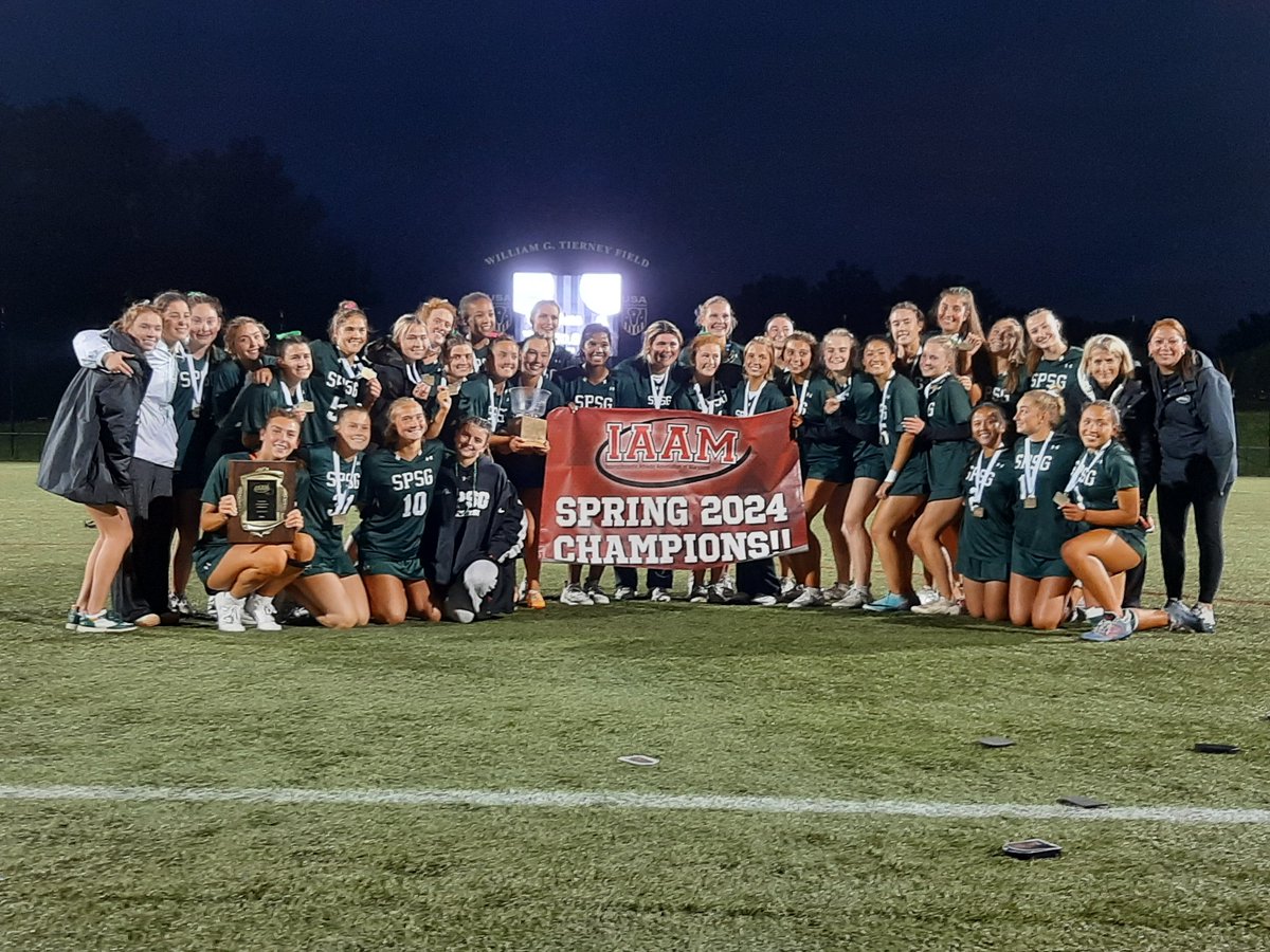 No. 9 St. Paul's upsets No. 2 McDonough 7-6 to win the IAAM A title, holding the game off Susan Radebaugh's 10th save from Kate Levy's shot with 20 seconds left.