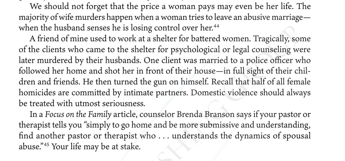 Half of all female murders are committed by intimate partners (husbands or former husbands, boyfriends or former boyfriends). Half! The comparable number for men is 3 percent.