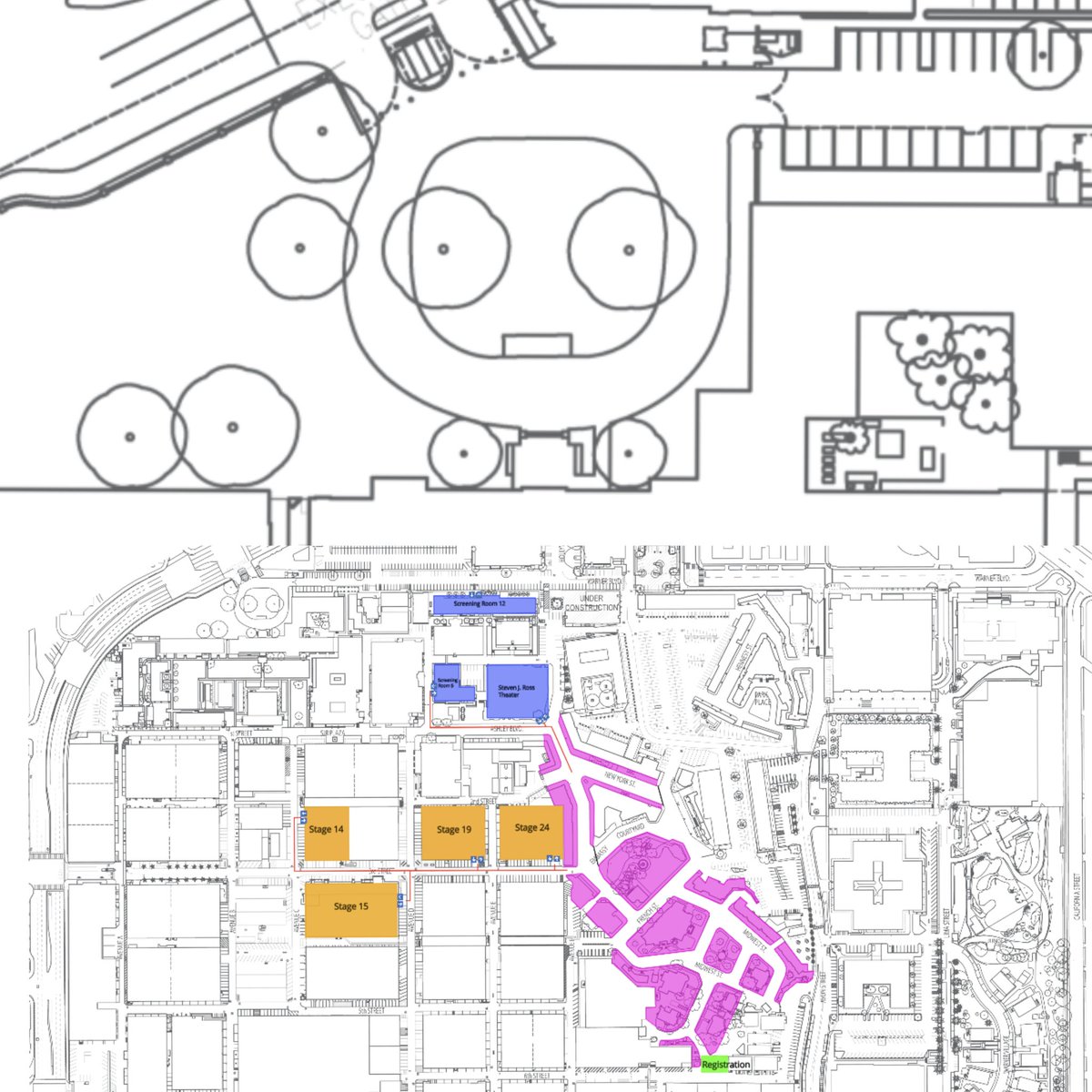 𝗖𝗶𝗻𝗲 𝗚𝗲𝗮𝗿 𝟮𝟬𝟮𝟰. Had a quick gander at the exhibitor map at the Warner Brothers lot and saw this little guy who has seen beyond the veil. Don't worry, buddy. I'll comfort you. ##cinegear