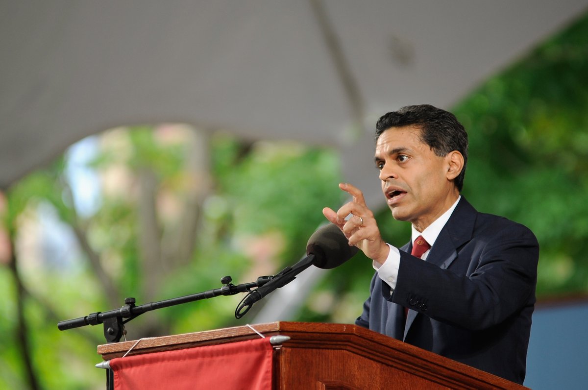 'I think we're the single most important country in the world,' says @FareedZakaria of America's place in a changing world. 'Nothing can happen without the United States. But just the fact that the U.S. will do it won't be enough anymore.' At 27:45: bit.ly/3yfBHIb