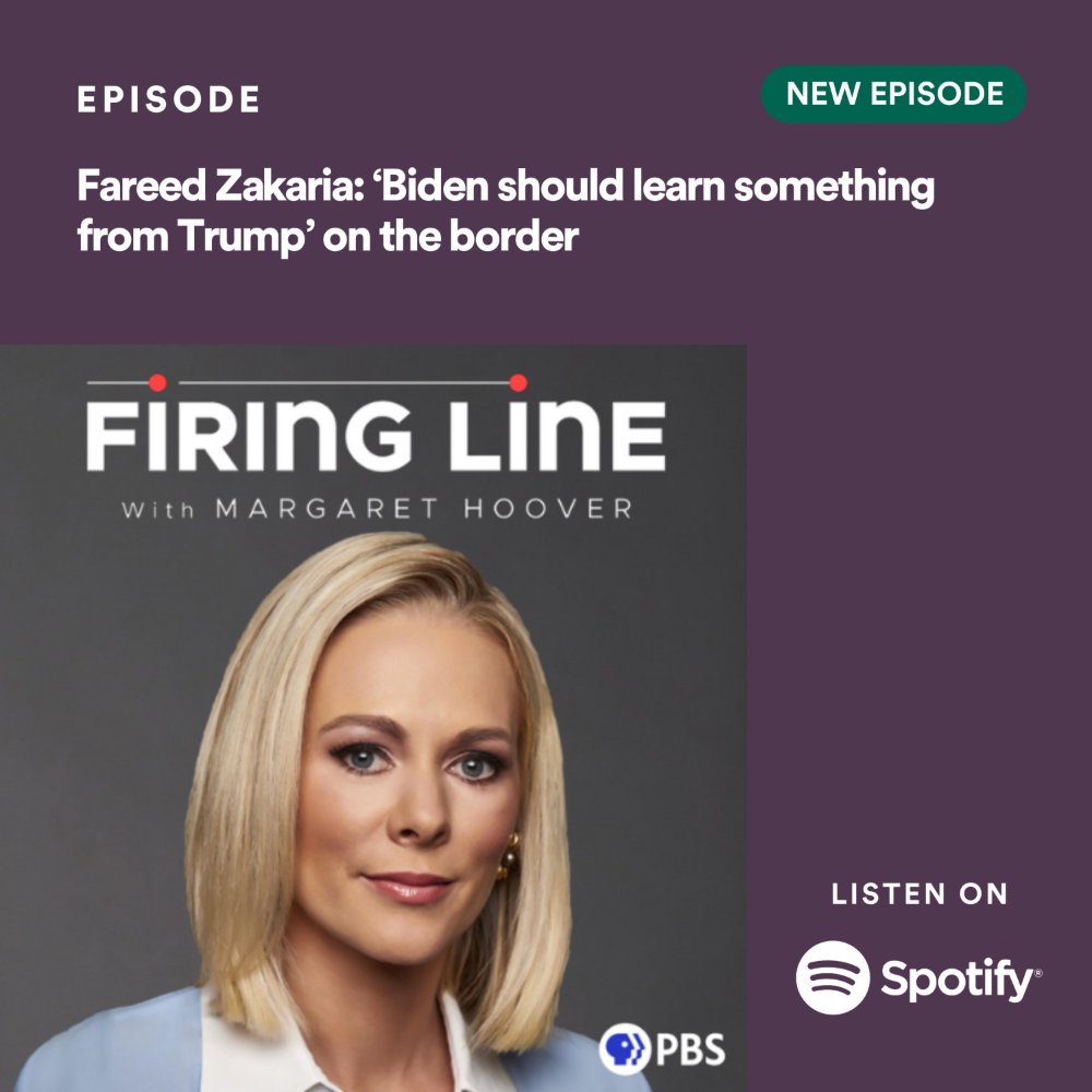 'Age of Revolutions' author @FareedZakaria talks to @MargaretHoover about progress, backlash, and living through one of the most revolutionary moments in history. 'I can't tell you for sure that we'll come out of this the right way.' Follow on Spotify: bit.ly/3QErOtU