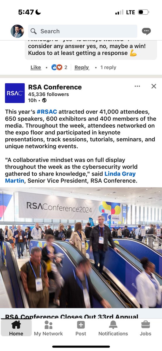 #Reposting | #RSAC2024

As a #BusinessDevelopmentLeader and #AccountManager at Fudo Security, I’m continually inspired by events like #RSAConference2024, where collaboration and knowledge-sharing is/are and we’ll be at the forefront. 

This year’s event showcased critical