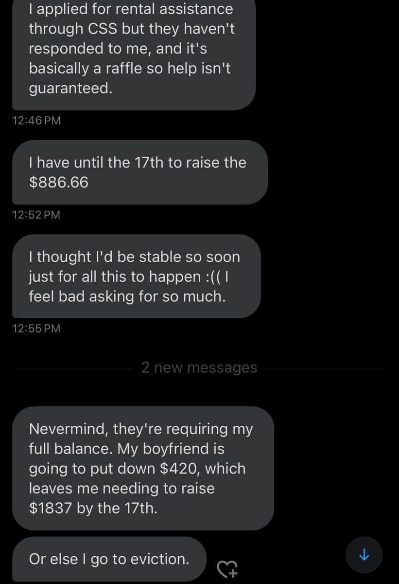 ❗️URGENT LOCAL AID❗️ A local woman will face eviction if last & this month’s rent isn’t paid by the 17th 💔 She has a week to raise $1837, Please sh@re or help if you can I will post proof of all d0n@t!ons being sent to her C@$happ: kozyxk V3nm0: restlesspotato