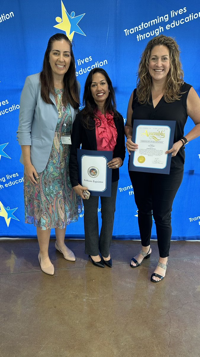 Honoring partners making a difference at the annual @SBCSS_CDS awards luncheon! Thank you to SB County managed care plans @IEHP_healthcare @molinahealth and @aboutKP for their commitment to support student and family wellbeing!