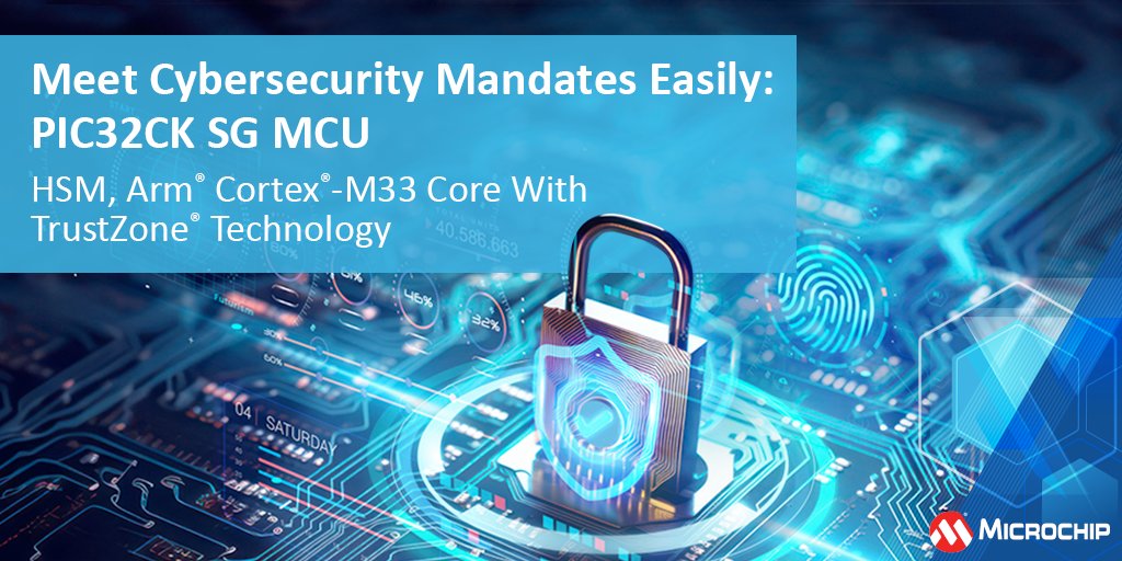 Strengthened cybersecurity is crucial is today’s tech-driven society. The PIC32CK SG MCU’s integrated advanced hardware security subsystems make it easy to ensure protection against threats. Learn more: mchp.us/3JSnpzS. #Cybersecurity #MCU #Security