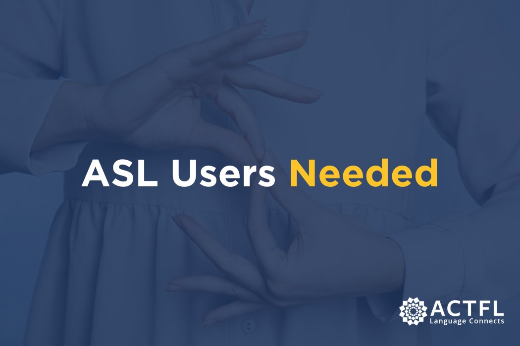 Calling all #ASL first language users! We invite you to join our research study. Whether ASL is your first language, family language, or world language, your insights are invaluable. To learn more and participate visit: bit.ly/4btEhIN @NAD1880 @ASHAWeb