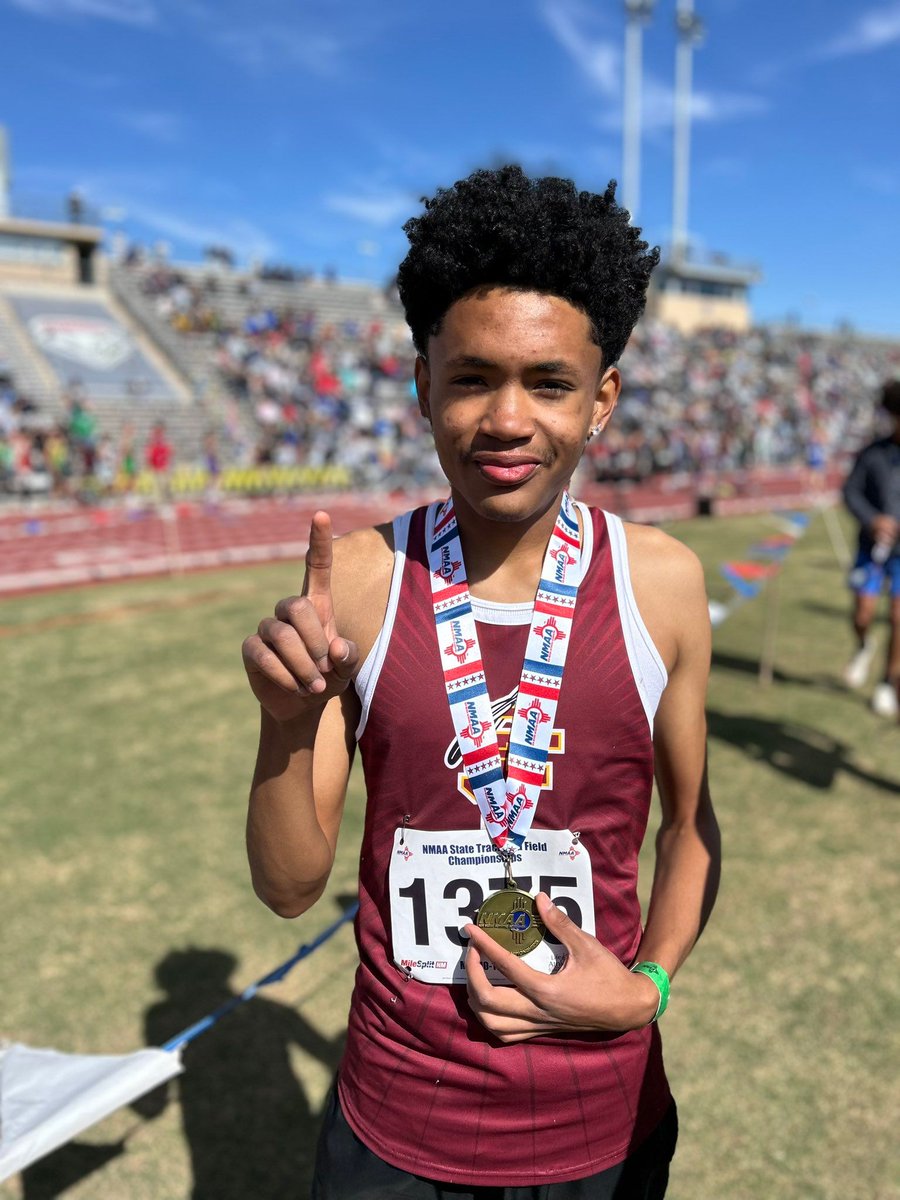 Congratulations to Christopher Tenorio, from Santa Fe Indian School in New Mexico, who is your Class 3A Long Jump State Champion at the 2024 NMAA State Track and Field Championships. #NativePreps #SFIS