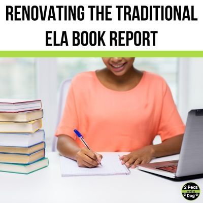 Learn several different ways to re-energize the traditional book report assignment into something more creative and fun for students and teachers! #teachers #2ndaryELA #education #teachertips