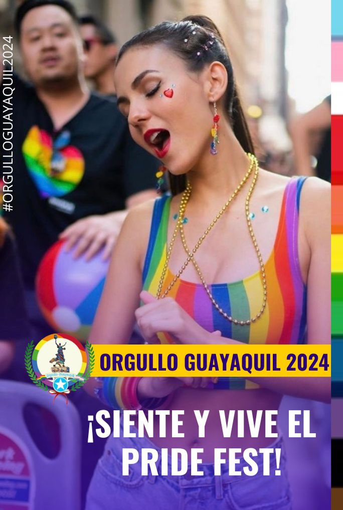 OrgulloGuayaquil2024

Siente y vive el #PrideFest! 
Ven al Orgullo Guayaquil!