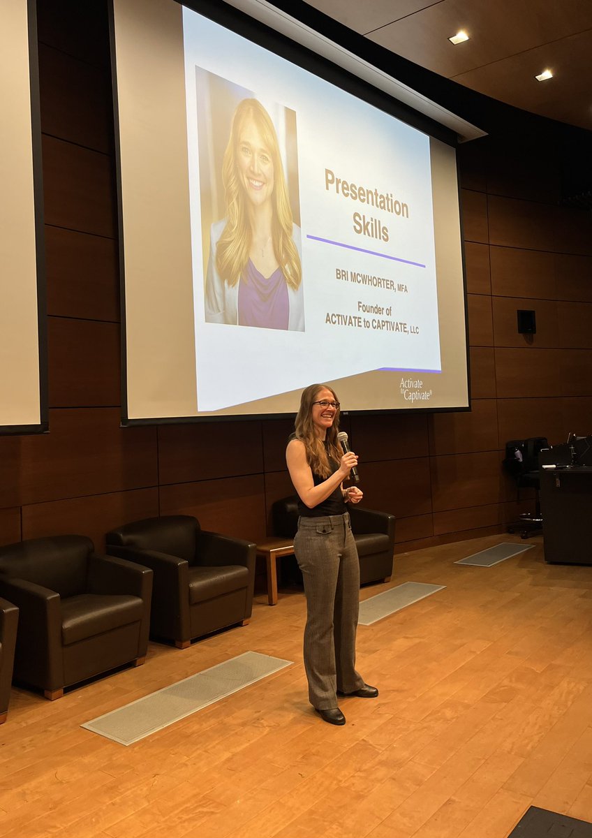 I had a great time teaching #PresentationSkills @UCIrvine_MBA today!