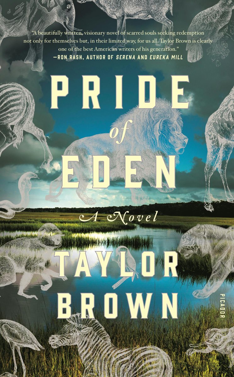 #20 Pride of Eden (Taylor Brown, 2020) Lusciously written tale of man vs nature, against the glorious backdrop of the coastline swamps of eastern Georgia (and much beyond) Do yourself a favour and check out this little gem by @taybrown #bookstoread #prideofeden