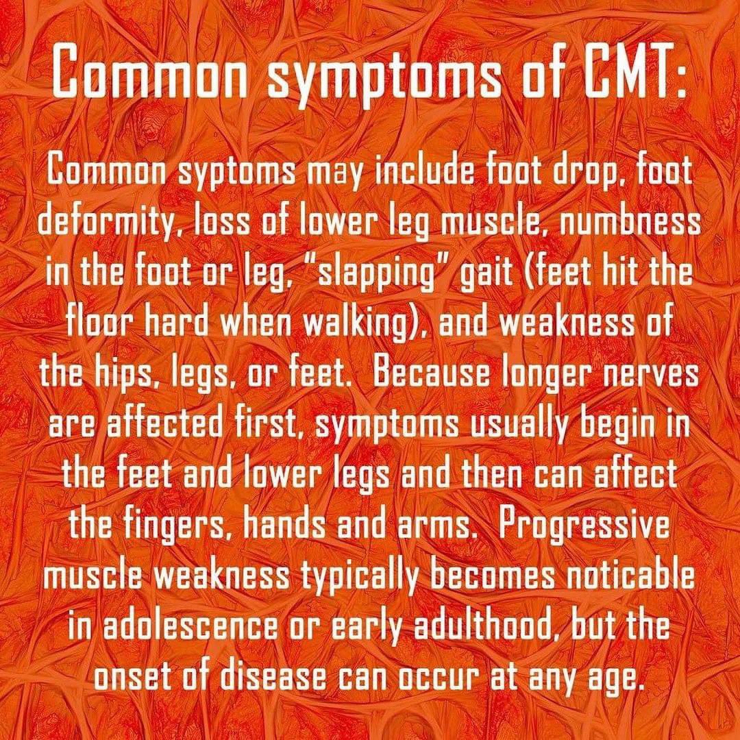 #WhatisCMT #CMTawareness #KnowCMT #CMTweGOTthis #CMTstrong #CMTneuropathy #charcotmarietooth #charcotmarietoothdisease #hnf4cmt #hereditaryneuropathyfoundation #raredisease #cureCMT #cmtwarrior #cmtfighter  💙💪 hnf-cure.org