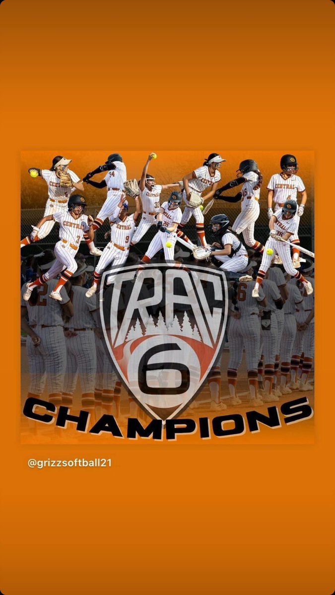 Central Grizzlies are the outright TRAC Champs #CGOE <a href="/gabecamarillo_/">Gabe Camarillo</a> <a href="/paulmeadors/">Paul Meadors</a> <a href="/AndyBoog19/">Andy Boogaard</a> <a href="/PAGMETER/">PAGMETER</a> <a href="/FresnoBeeSports/">Fresno Bee Sports</a>