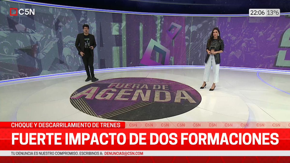 🔥 AHORA | Ya empezó #FueraDeAgenda con @LautaroMaislin y @adanielagian 📲 Hasta las 23 hs. por @C5N y en bit.ly/C5NENVIVO24HS