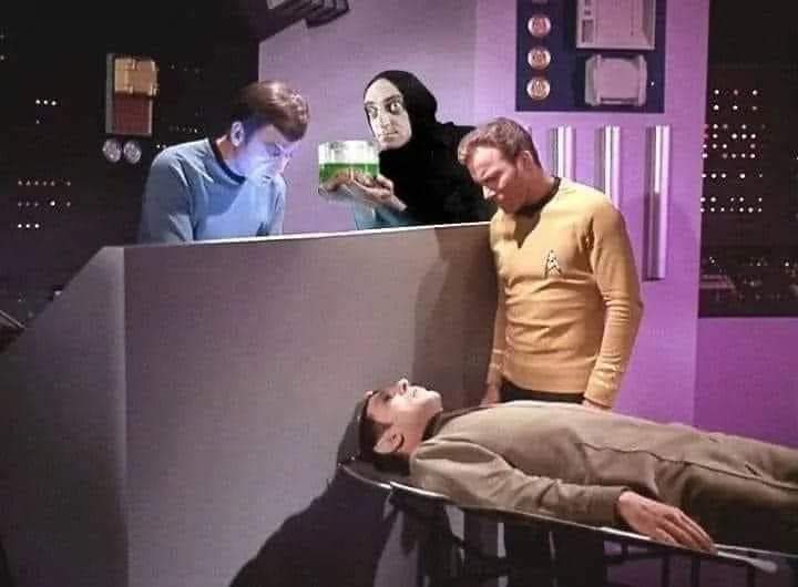 Deleted scene from the Star Trek episode Spock's Brain