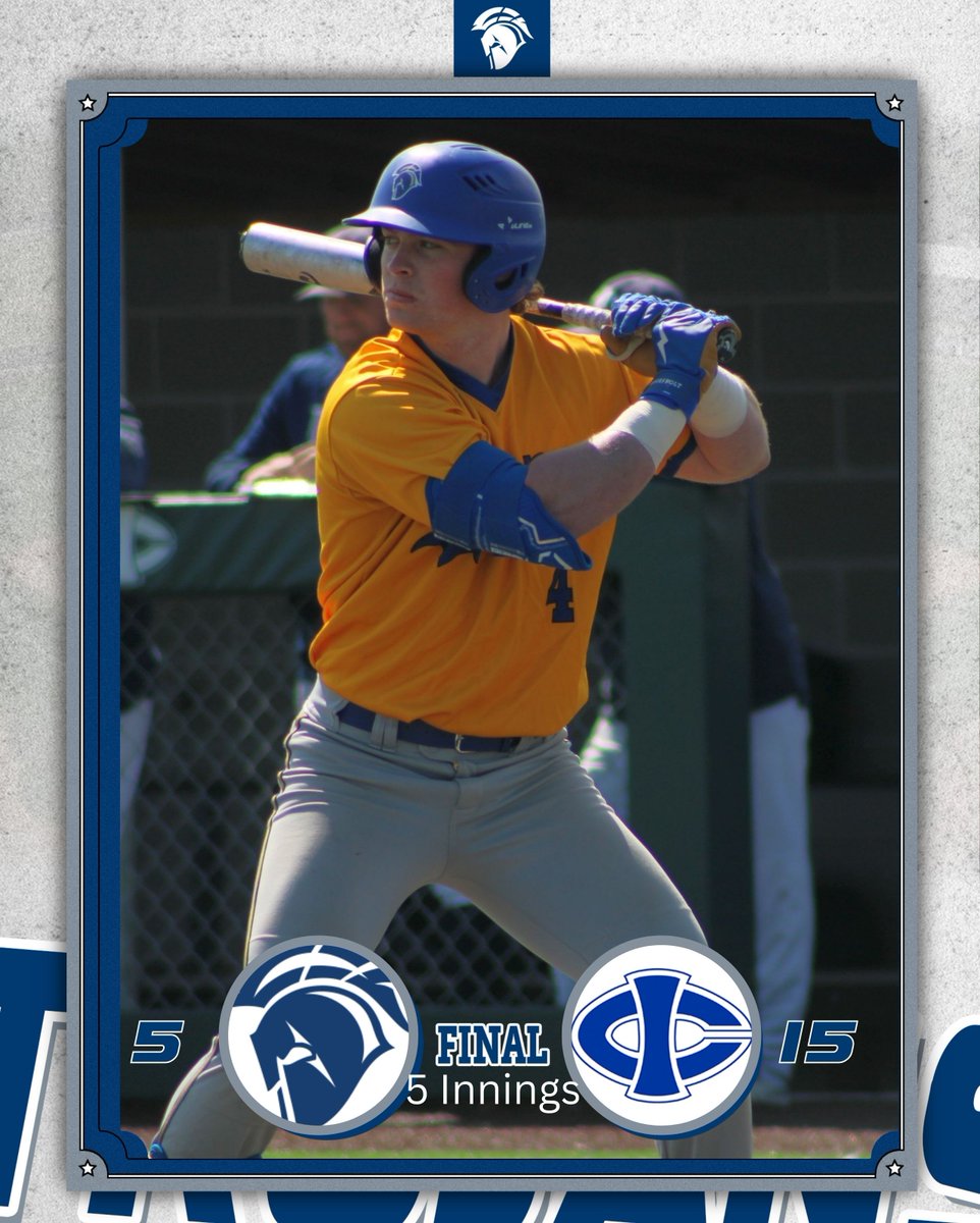 NIACC baseball falls to the Tritons of Iowa Central 15-5 in 5 innings in the elimination game. Very thankful for the Sophomores from this year. Looking forward to next year already.