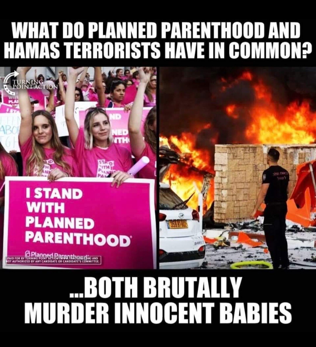 Hey @PPFA these people from #HAMAS are your friends! #HamasRapists #HamasAreTerrorists #PlannedParenthood