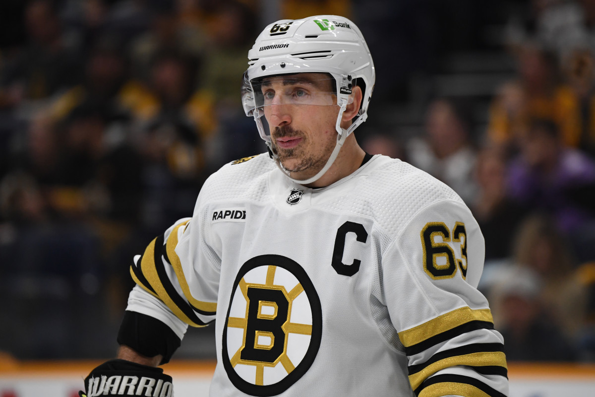 Brad Marchand is UNLIKELY to return to tonight's game due to an upper-body injury