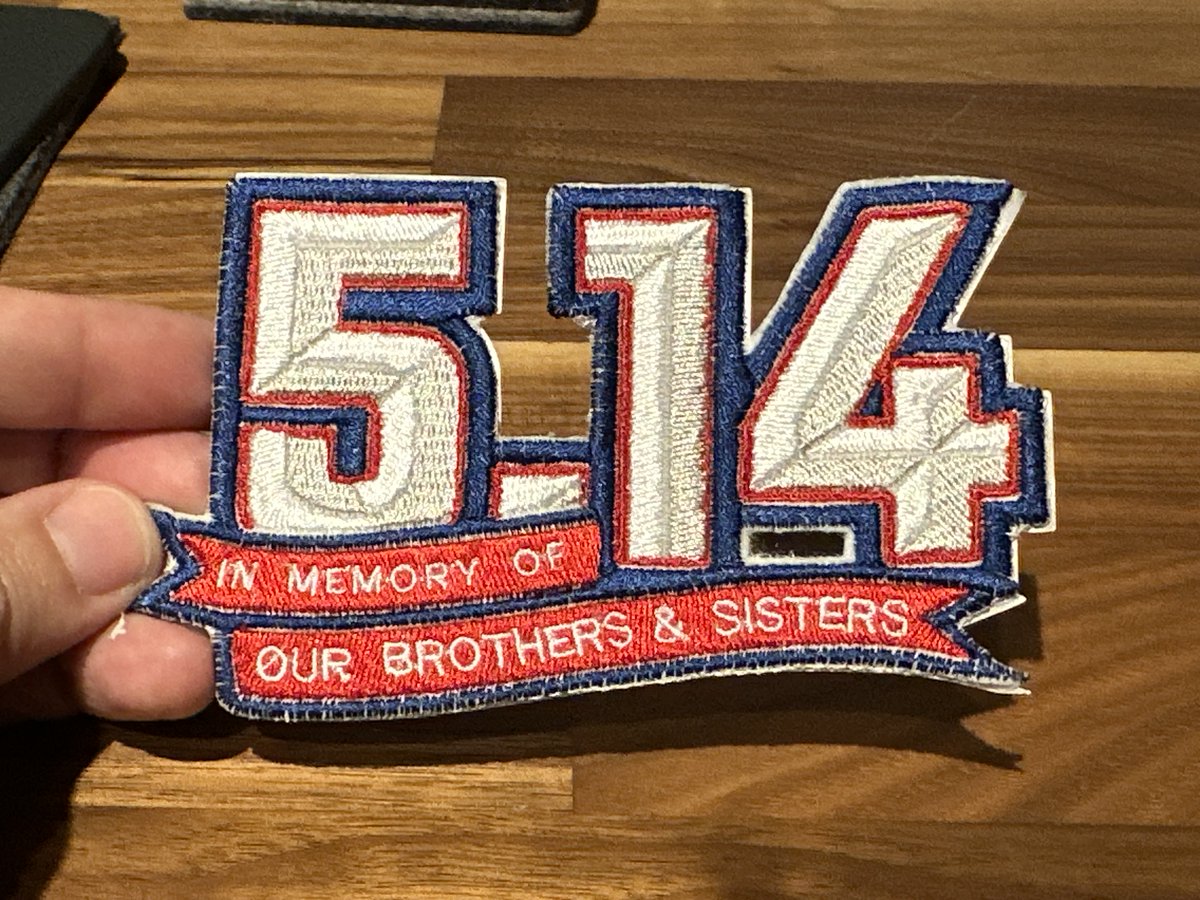 * Giveaway *

1: We honor the memory of the victims of the horrific shooting in Buffalo almost two years ago. To commemorate, I'm giving away a special remembrance patch. Simply RT to enter. Spread love, not hate. #ChooseLove #OneBuffalo