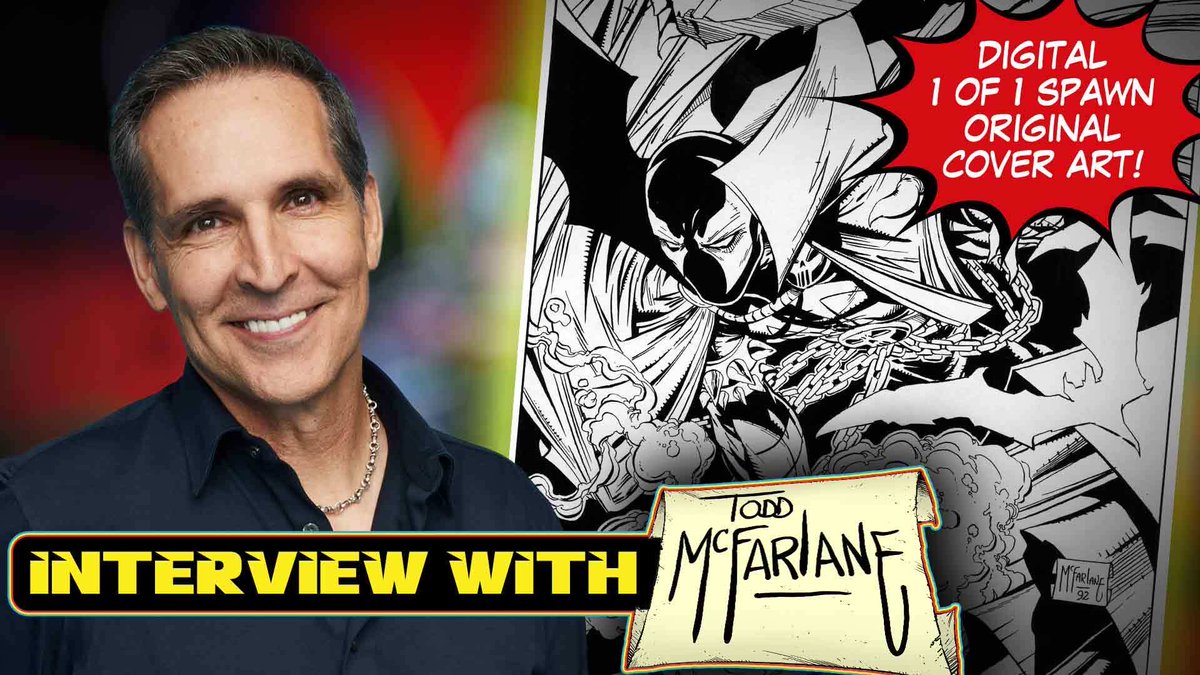We are thrilled to announce that on Monday, May 13th at 3pm PST, we will be hosting special guest and legendary comic book artist, @Todd_McFarlane! We can’t wait to discuss the upcoming auction on @mallow__art for his 1/1 NFT Cover Art of Spawn #1, the first time Todd has ever