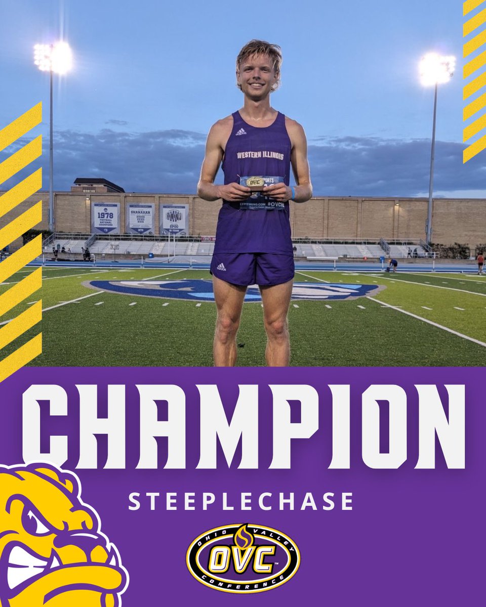 No. 1️⃣ Logan Lommel wins the @OVCSports Outdoor Men's Steeplechase, posting a time of 8:59:73! #GoNecks | #OneGoal | #OVCit