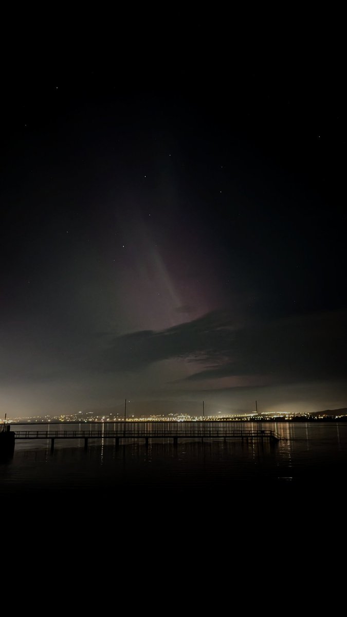 #NorthernLights in Holywood, County Down tonight.