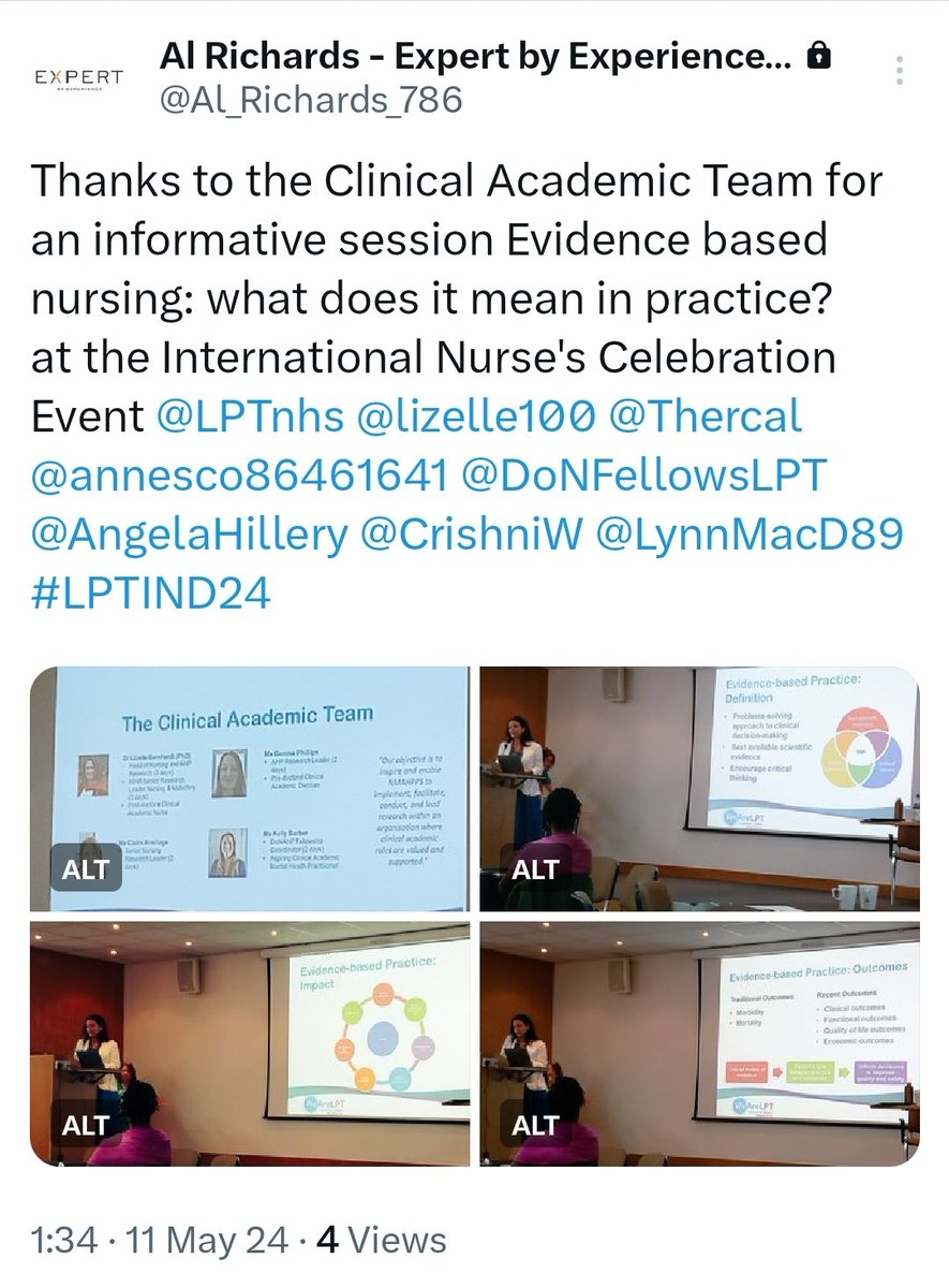 Director of Nursing/AHPs Fellows LPT (@DoNFellowsLPT) on Twitter photo 2024-05-11 01:21:50