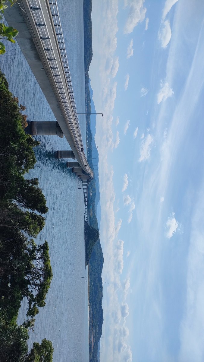 いやー、壮観ですなぁ☺ #角島大橋