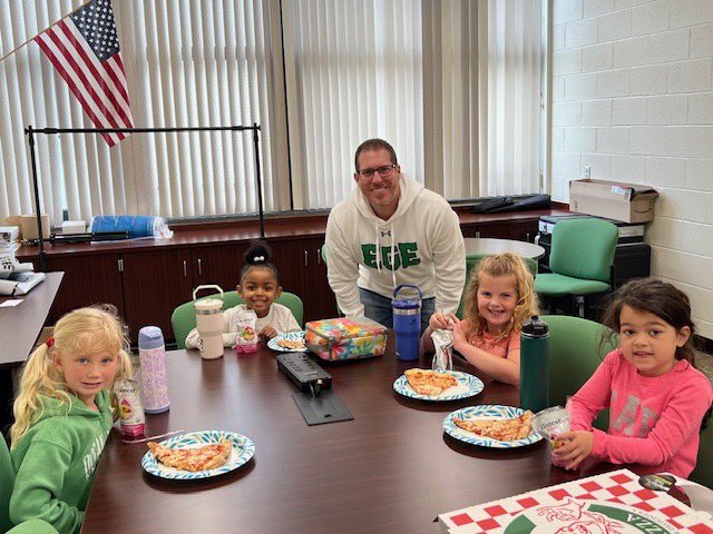 Really enjoyed the pizza party with my KDG friends! #roadrunners <a href="/WestChesterASD/">West Chester Area SD</a>