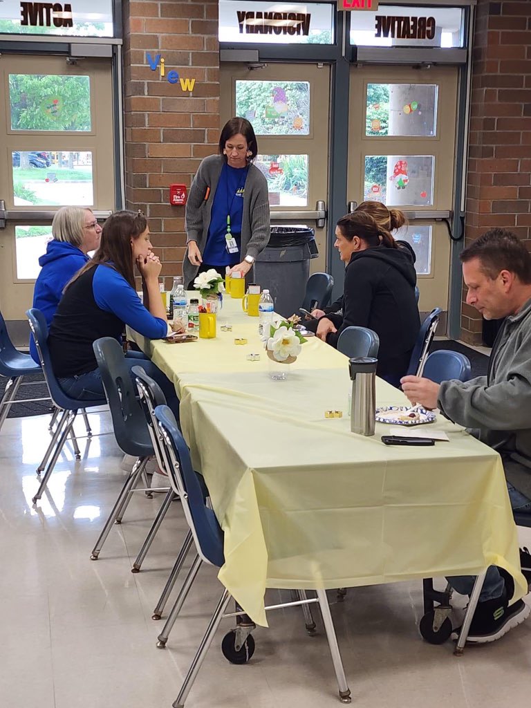 What a great way to wrap up Teacher Appreciation Week. Our PTSA did a great job celebrating our staff and we are SO grateful! #BeUnCommon