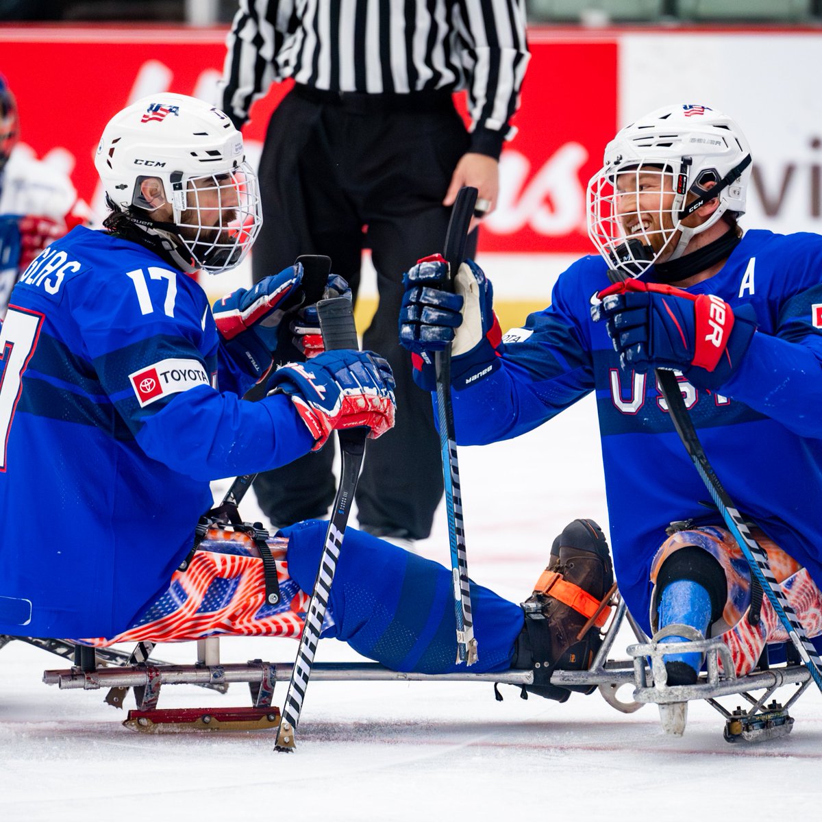 Punched that gold medal game ticket today 🎟️

#SledWorlds #ParaIceHockey