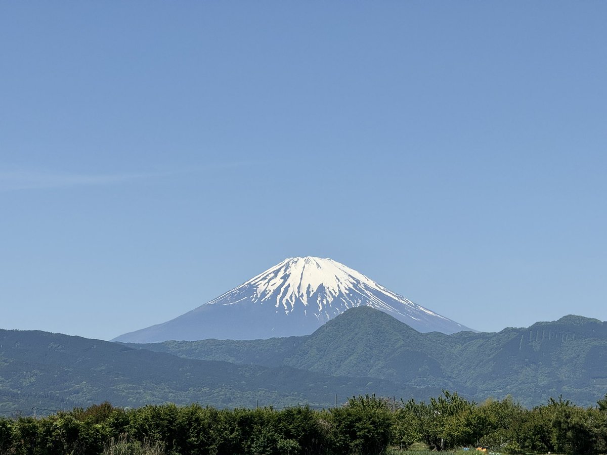 556map's tweet image. 富士山と空飛ぶ何か