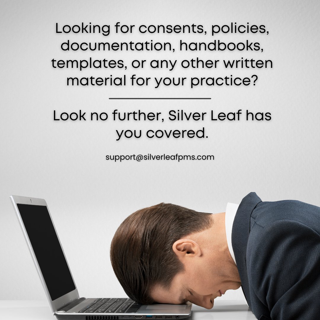 Simplify documentation and enhance patient experience today! silverleafpms.com/consents
#silverleafpms