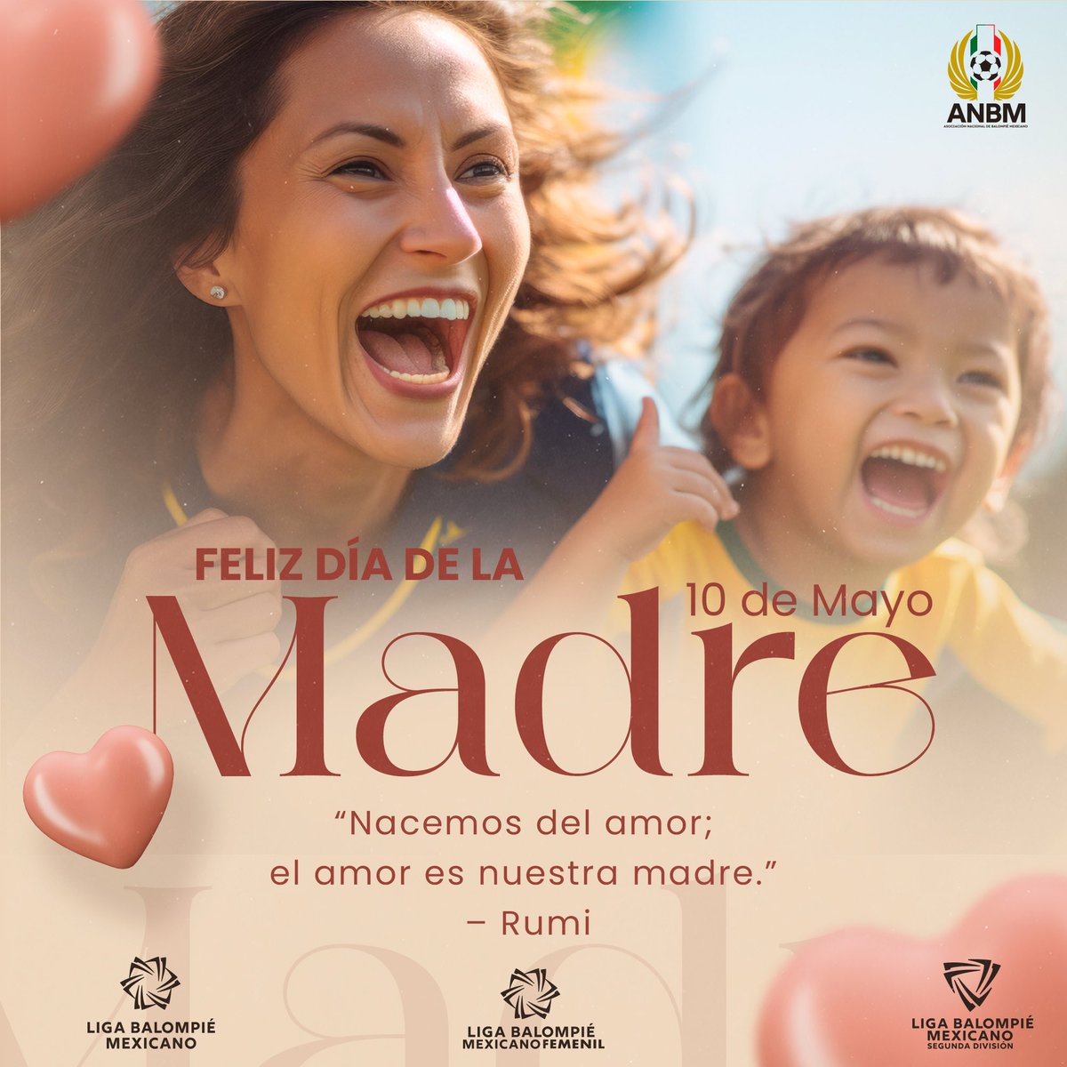 ¡Feliz día de las madres! 

#ANBM
