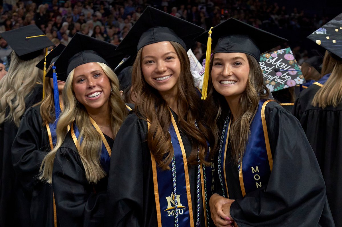 Congratulations, Class of 2024, we could not be more proud of you! From this moment on, you’ll always be a Bobcat. Welcome to the family. 💙💛🎉#CatGrad24 #MontanaState Be sure to check out the full Spring 2024 Commencement Album on Facebook!🎓