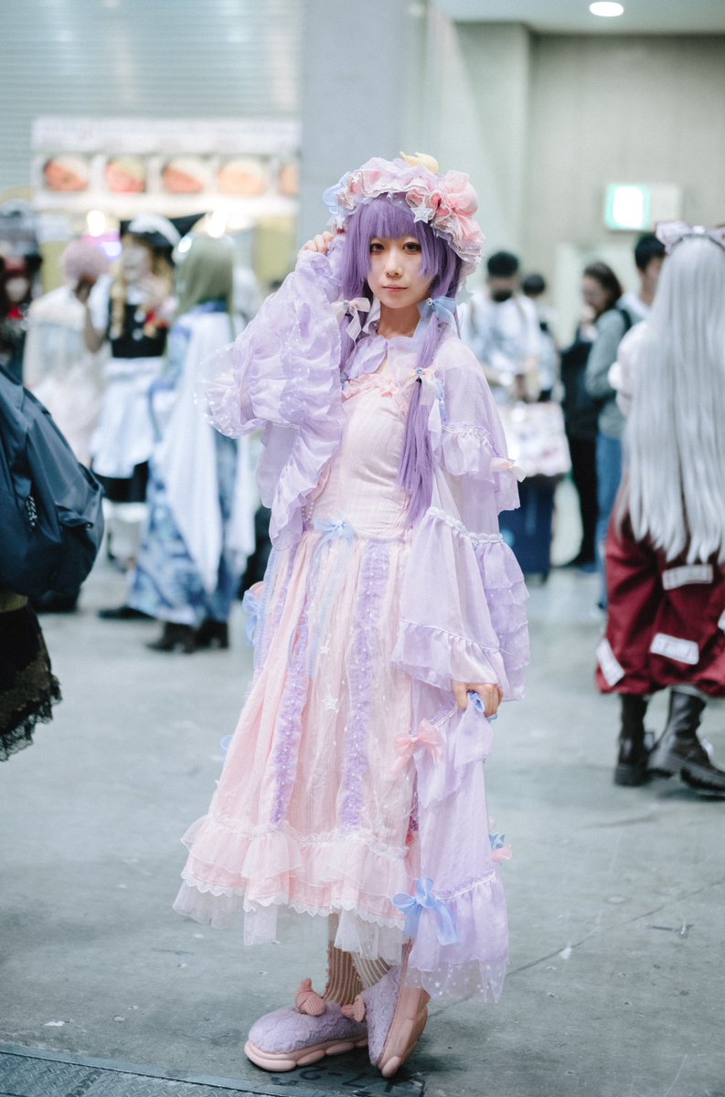 例大祭 パチュリー・ノーレッジ 東方Project コスプレ

photo⇒コムタンさん
 #例大祭  #例大祭21  #例大祭コスプレ