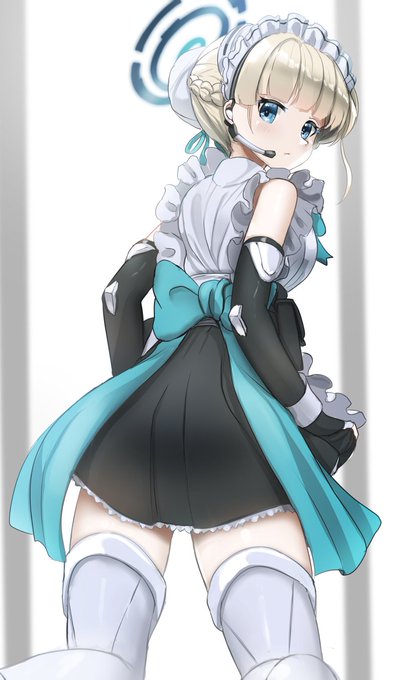 メイドの日のトキさん～
#ブルアカ 