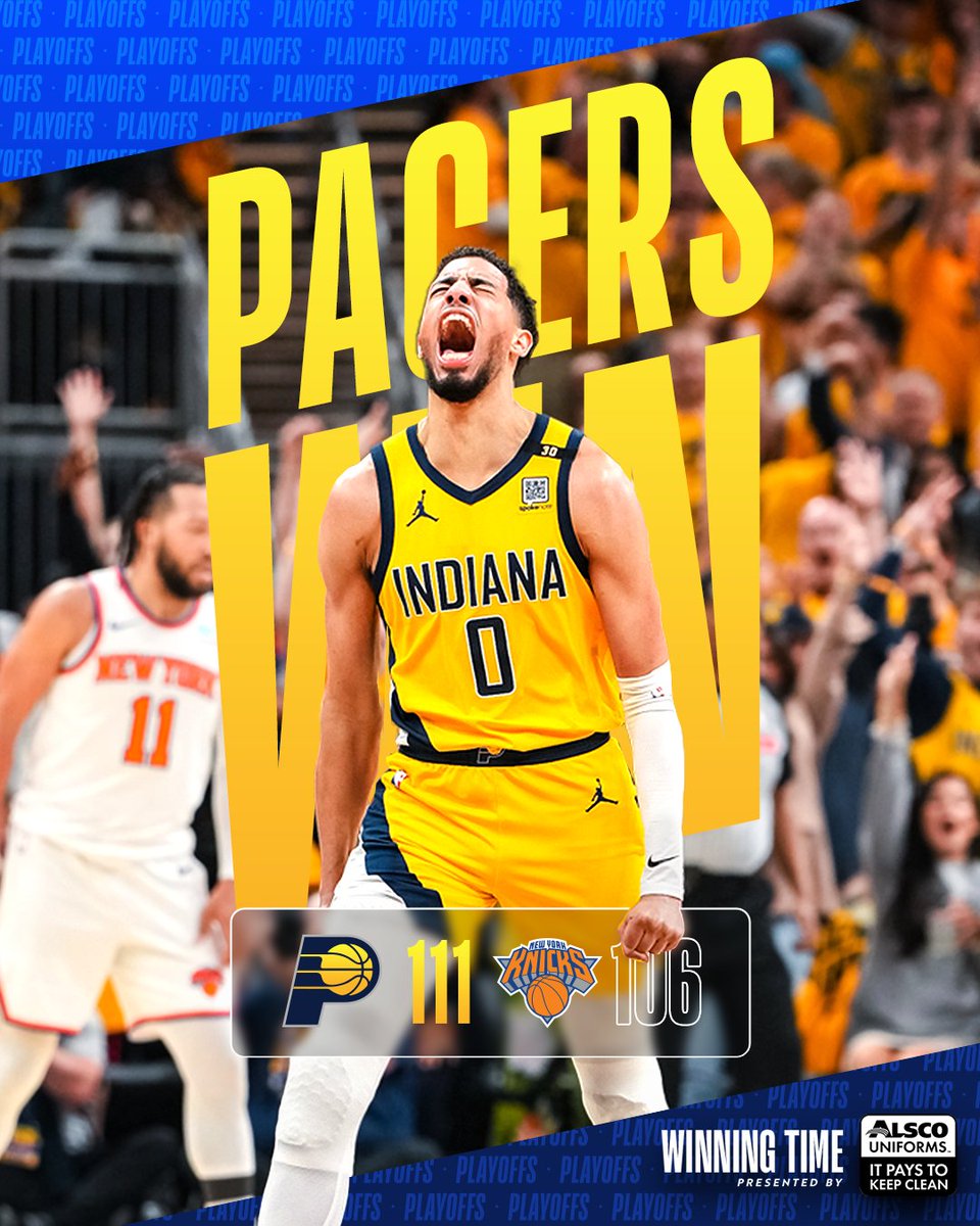 FOUND A WAY.

#PacersWin